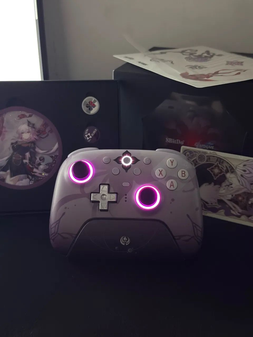 Controle 8BitDo Ultimate 2 Evernight - Caixa Aberta - Foto 2