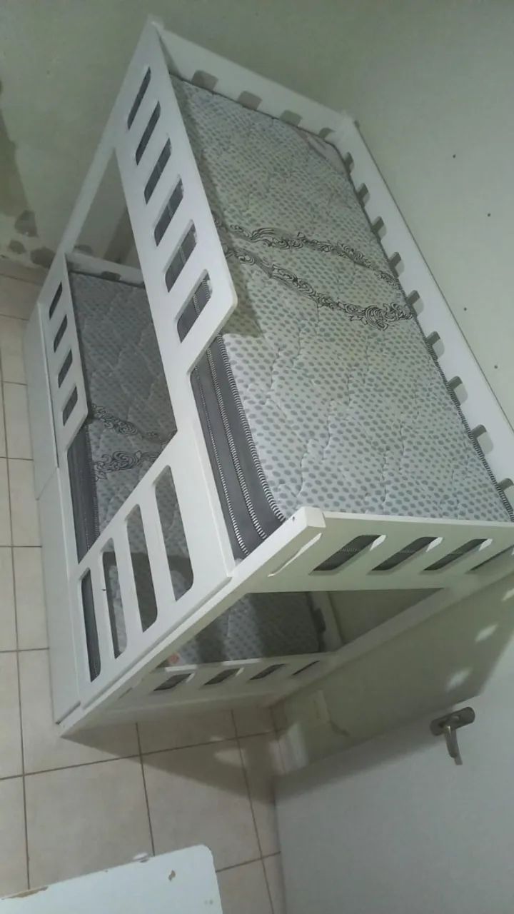Cama Beliche - Madeira e 100%MDF - Foto 4