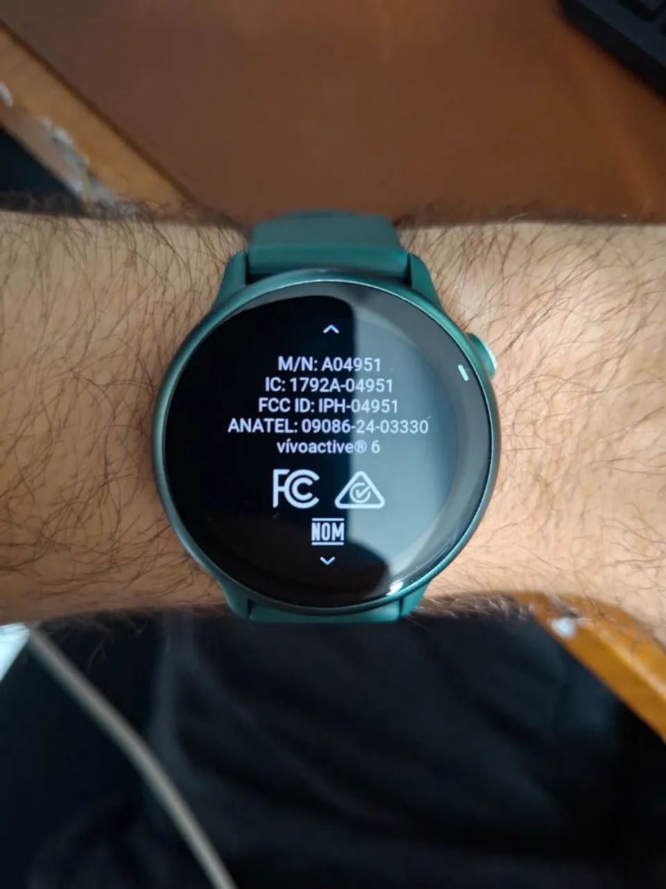Relógio garmin vivoactive verde  - Foto 2