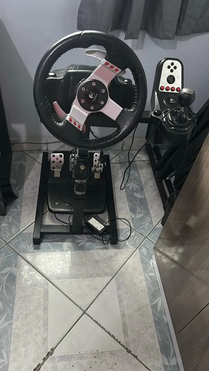 Volante g27 com suporte  - Foto 2