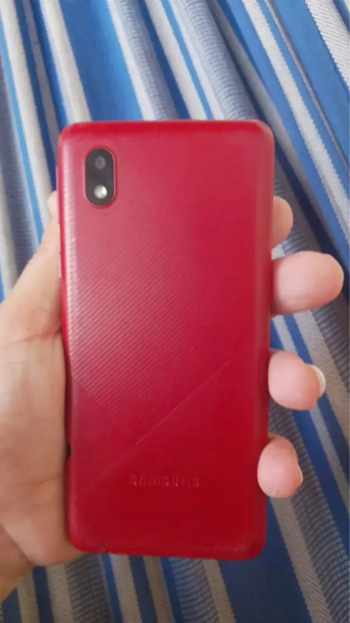 Célula Samsung A01 Core cor vermelho  - Foto 4