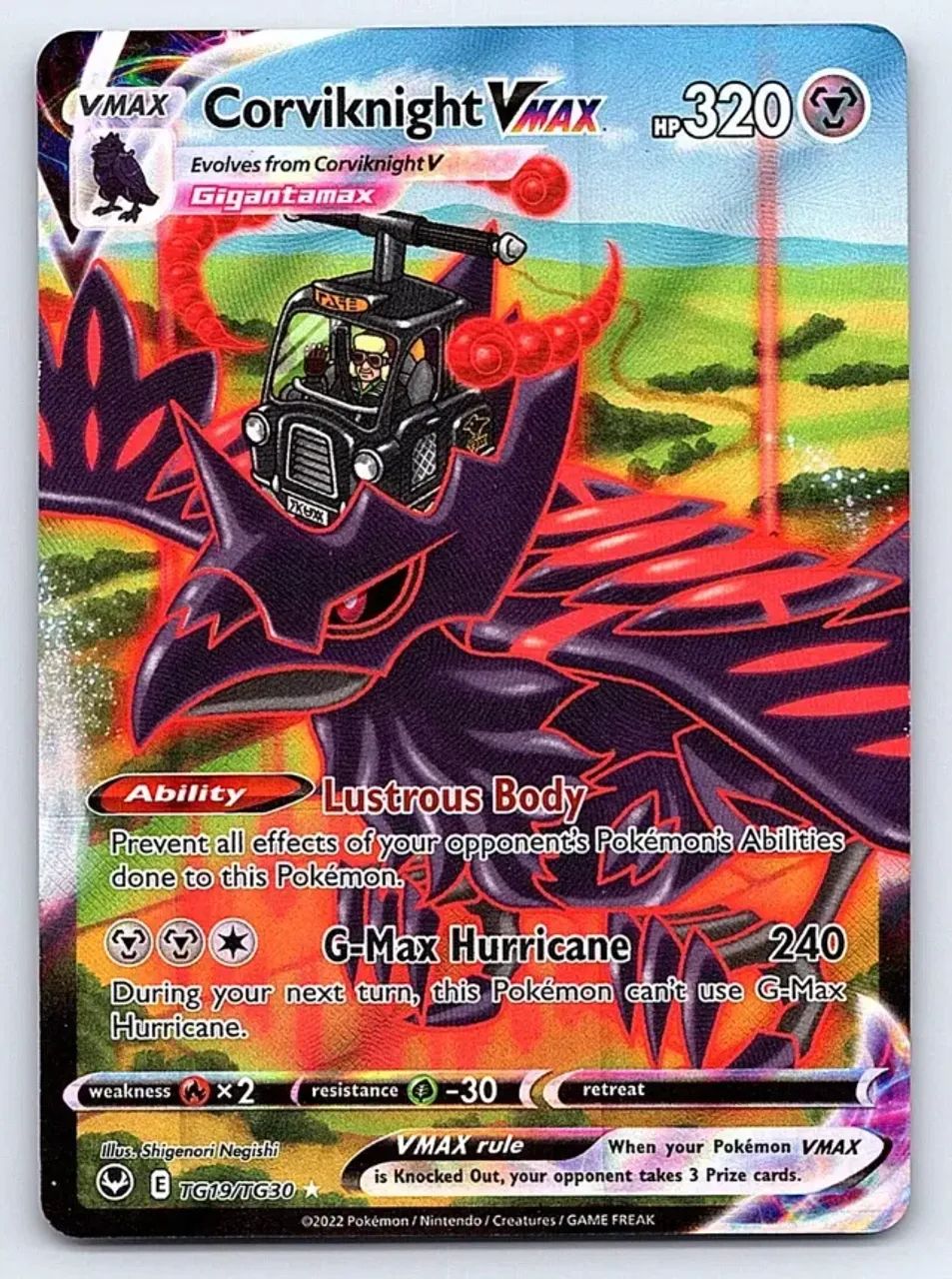 ? CORVIKNIGHT VMAX TG19/TG30 ? POKÉMON ?
