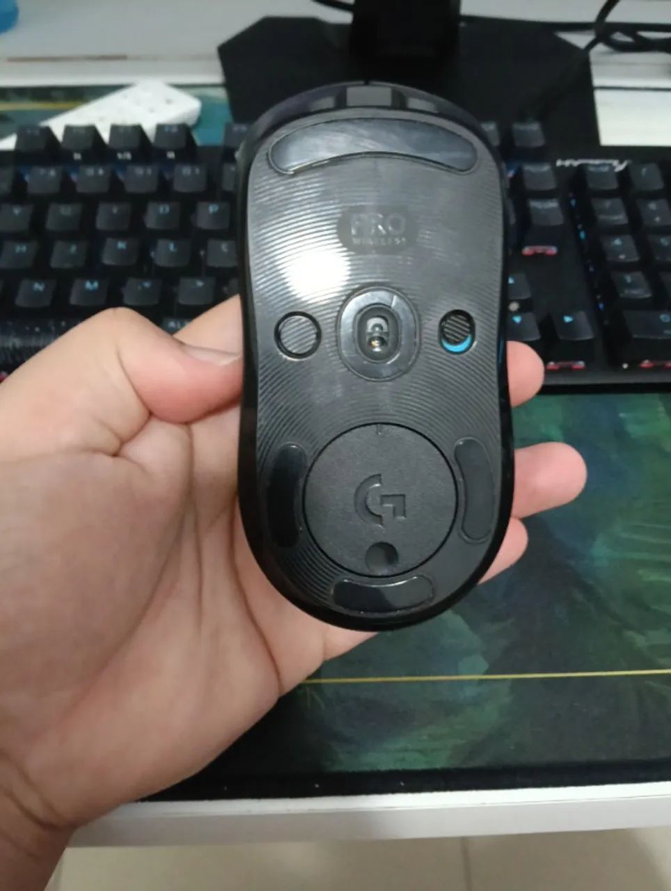 Mouse Gamer Sem Fio Logitech G PRO - Foto 5
