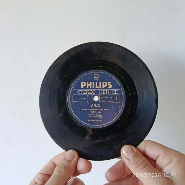 Disco de vinil  philips do ROUPA NOVA  raridade  para colecionar  !