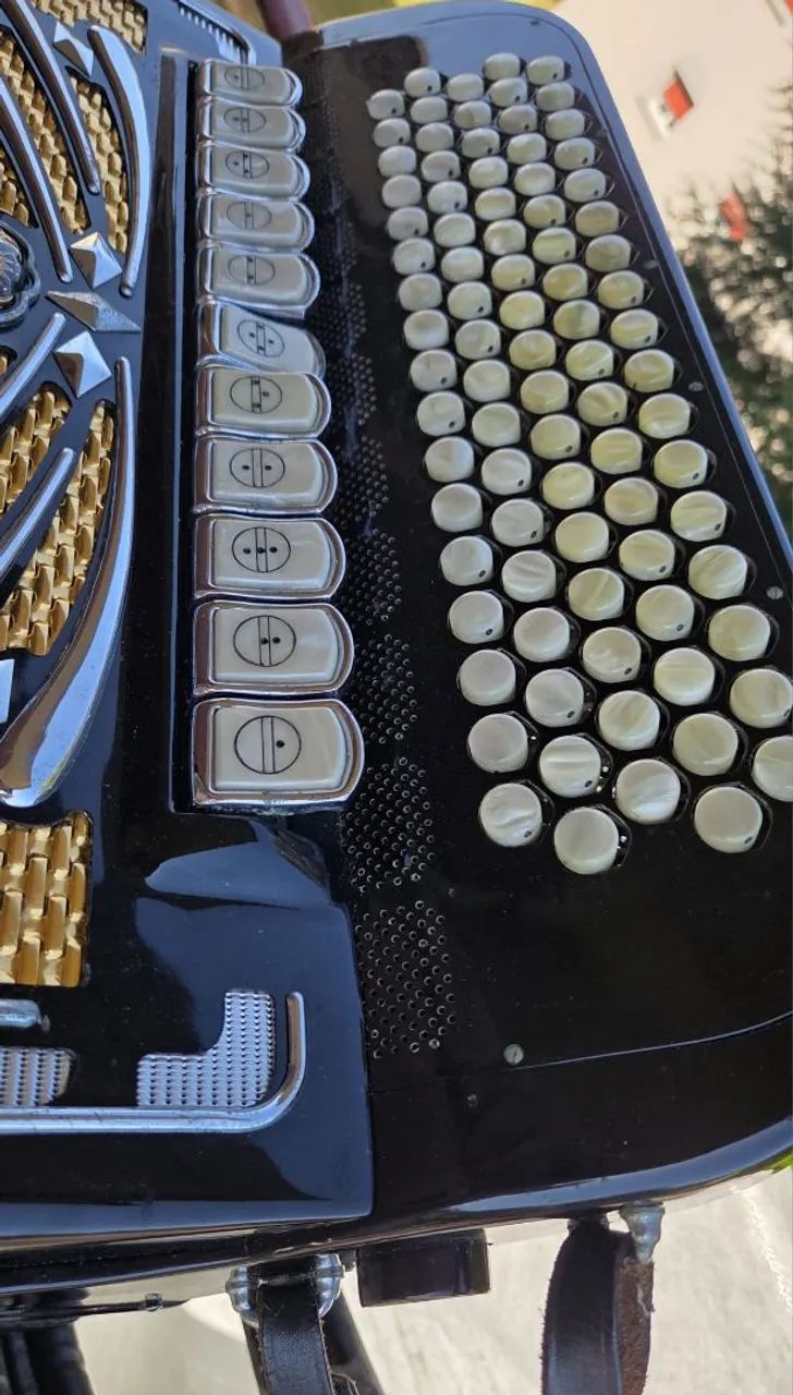 Acordeon Adria cromática C e Grif  - Foto 4