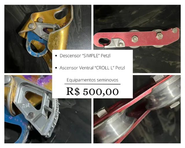 Descensor e ascensor Petzl