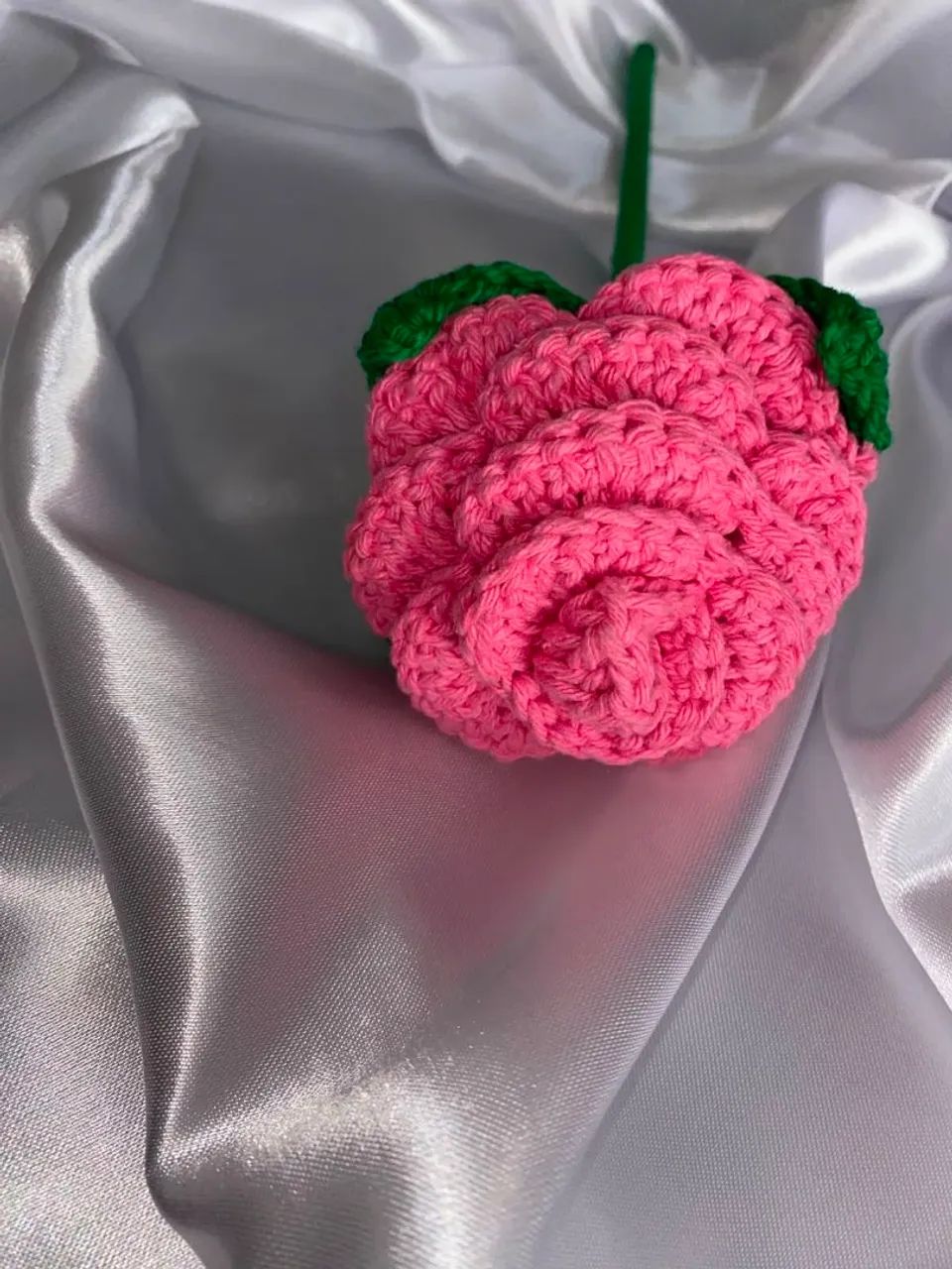 Flor de crochê  - Foto 4