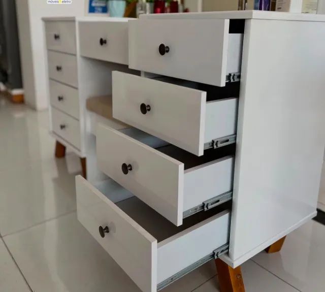 Penteadeira de Luxo LED com Espelho 100% MDF | Moderna, Sofisticada e Perfeita  - Foto 2