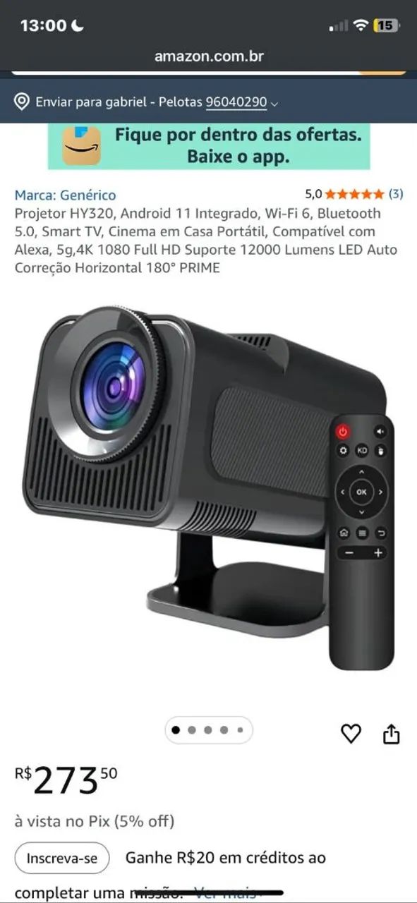 Projetor ULTRA HD. KAPBOM, Alta Performance  - Foto 5