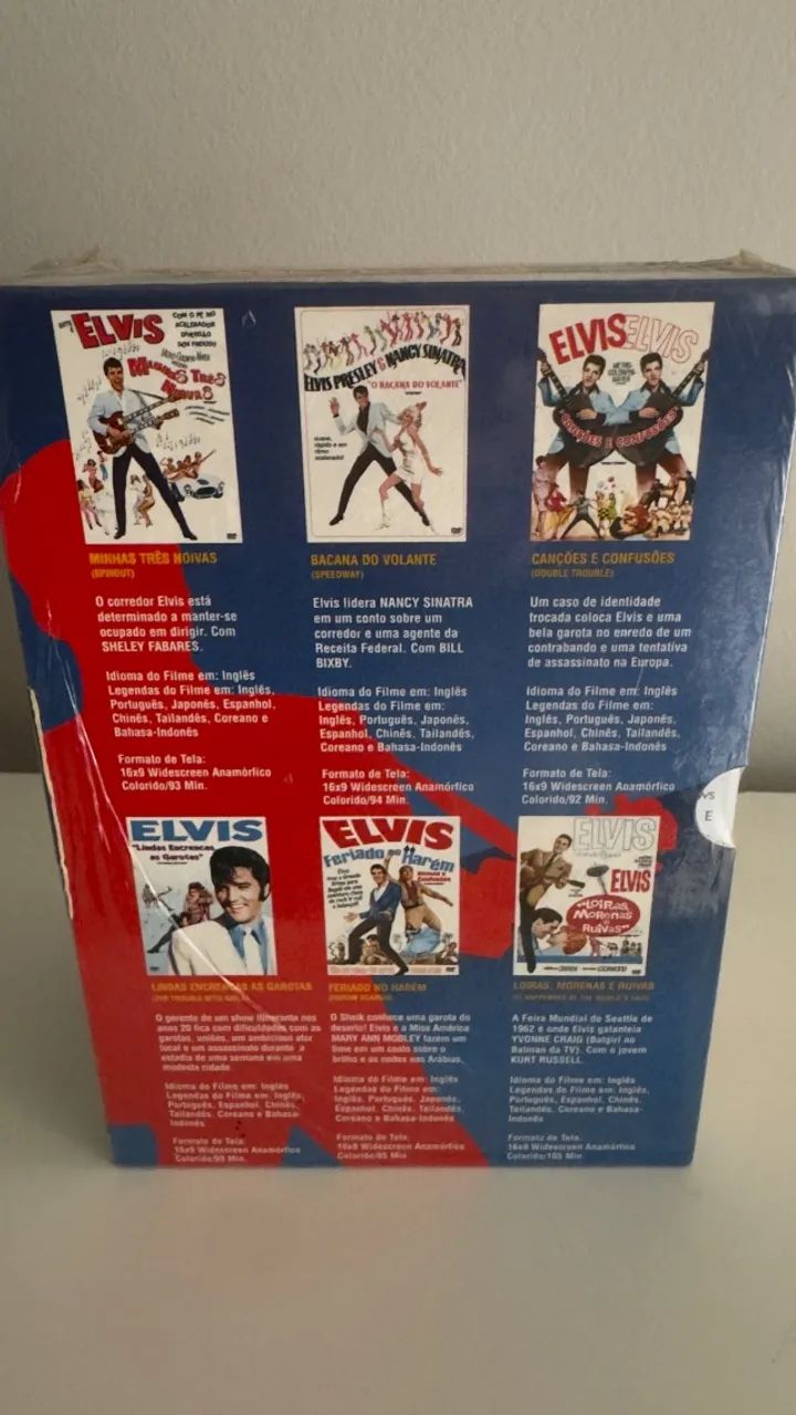 DVD Box Filmes Elvis Lacrado - Foto 3