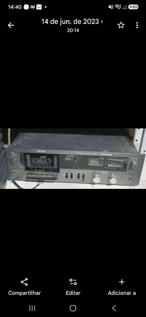 Tape deck telefunken 