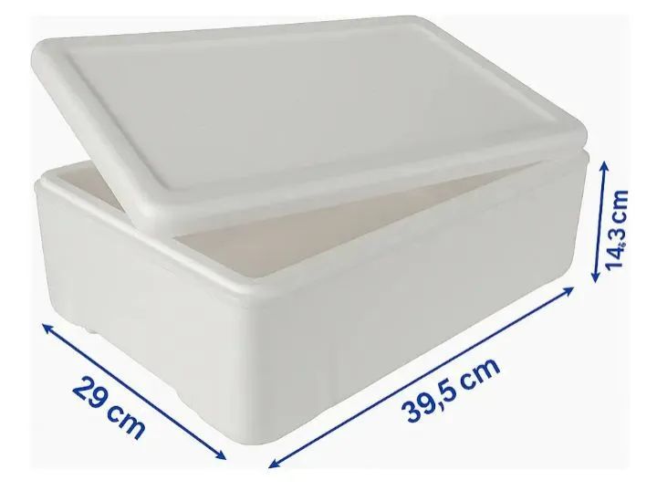 Caixa de isopor. - Foto 2