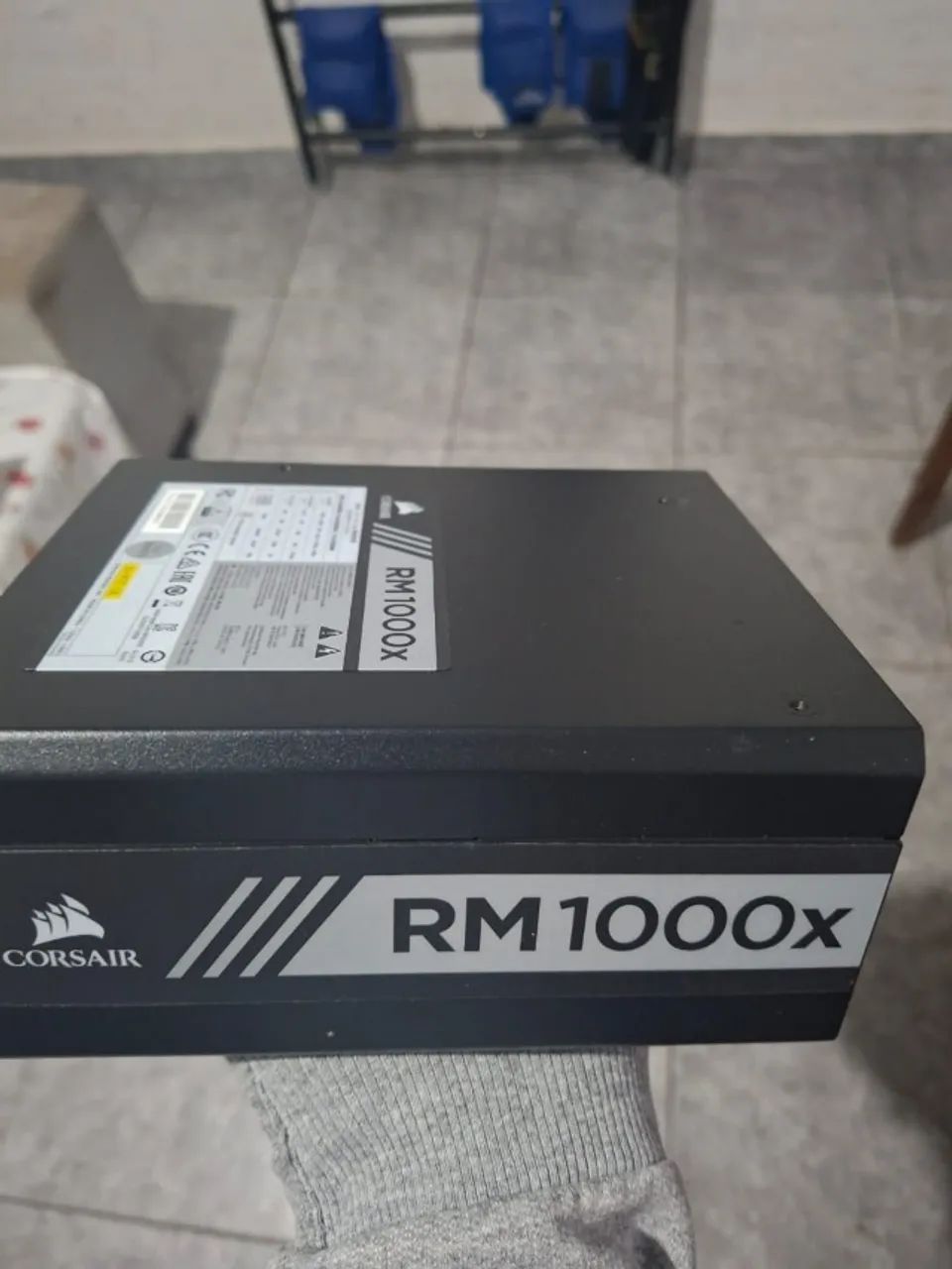 Fonte Corsair 1000 Wts RM1000x 80 Plus Prata - Foto 5