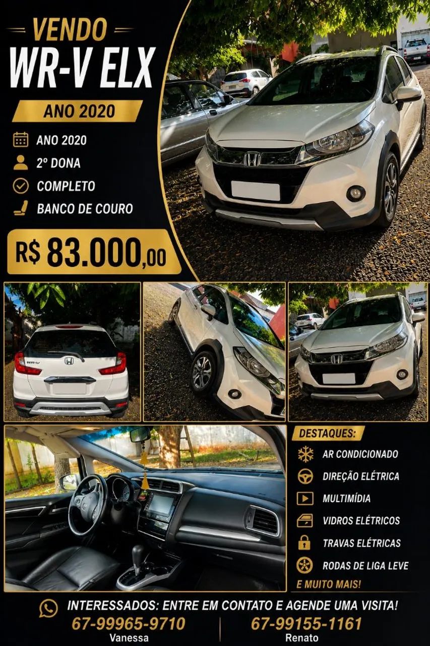 Honda Wr-V EXL 1.5 FLEXONE 16V 5P AUT. 2020