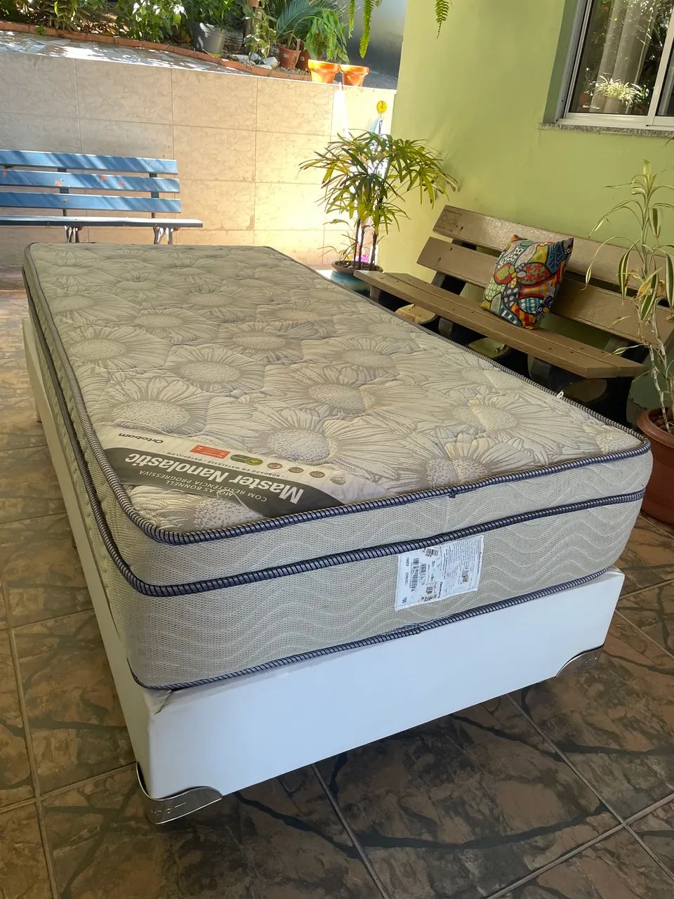 Cama Solteiro Ortobom 