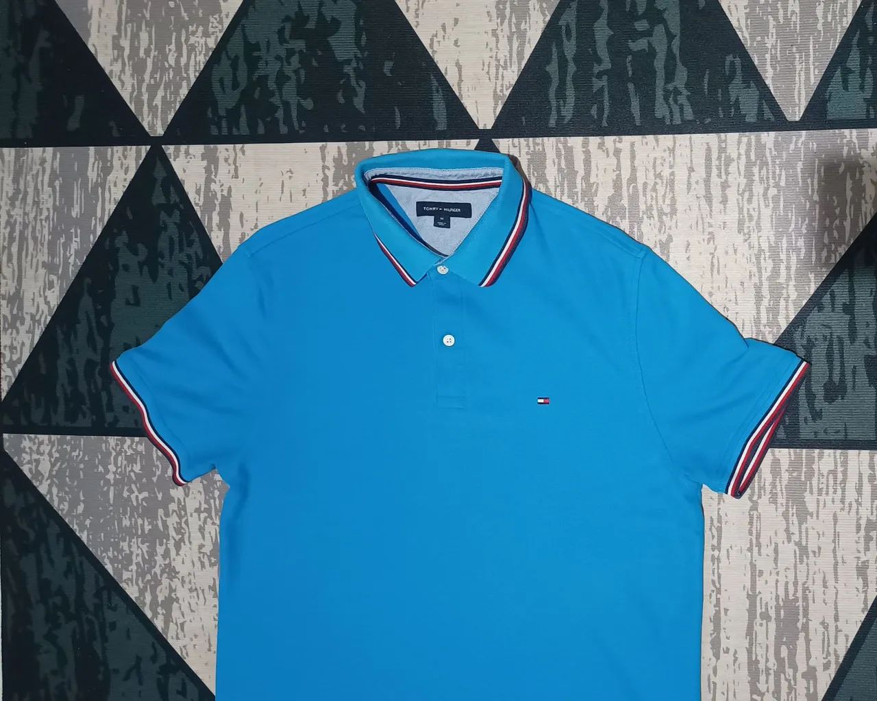 Polo Tommy Hilfiger Tamanho M - Foto 3