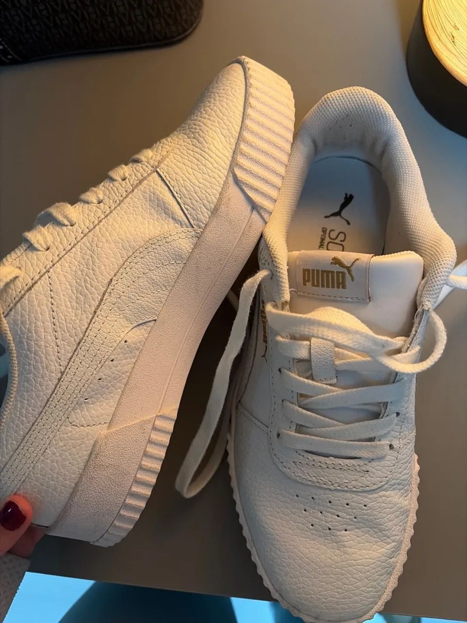 Tênis Puma branco - tamanho 36  - Foto 3