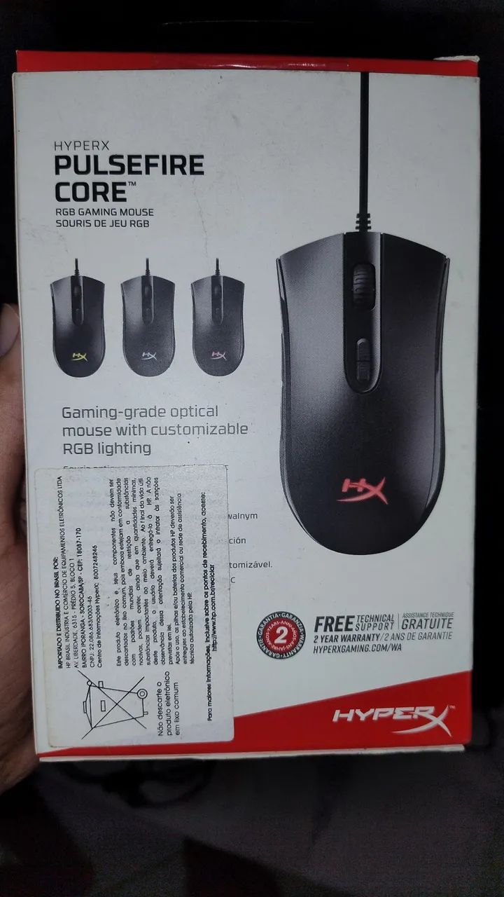 Mouse HyperX Pulsefire Core - Foto 2