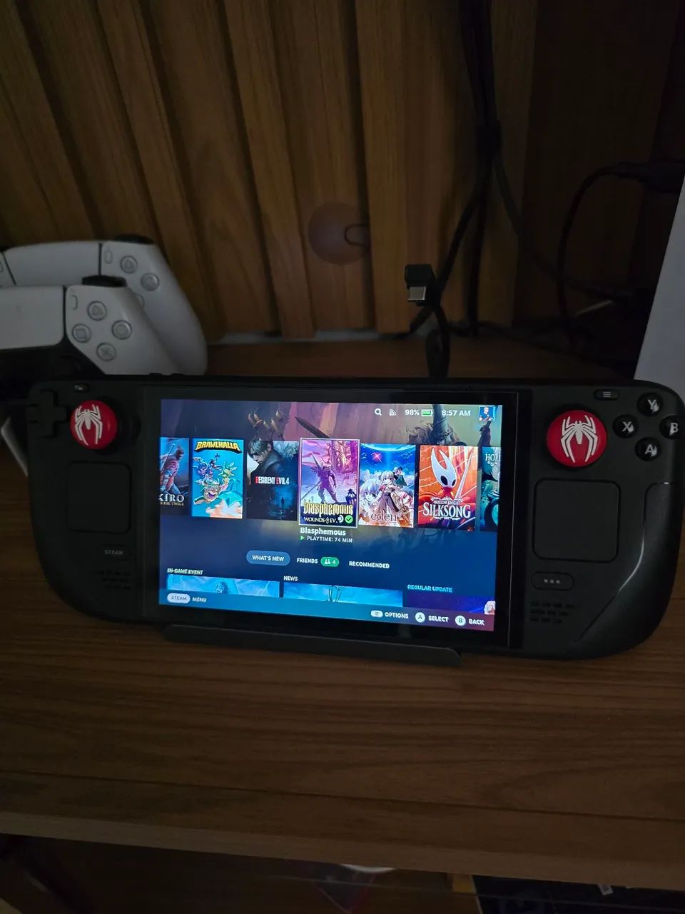 Steam deck 512gb + SD128gb + case usb - Foto 2