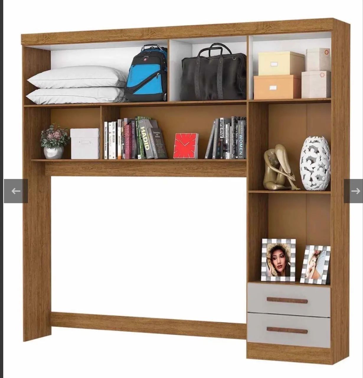 Guarda Roupa Modulado Essence 2,04 Cinamomo Off - Foto 4