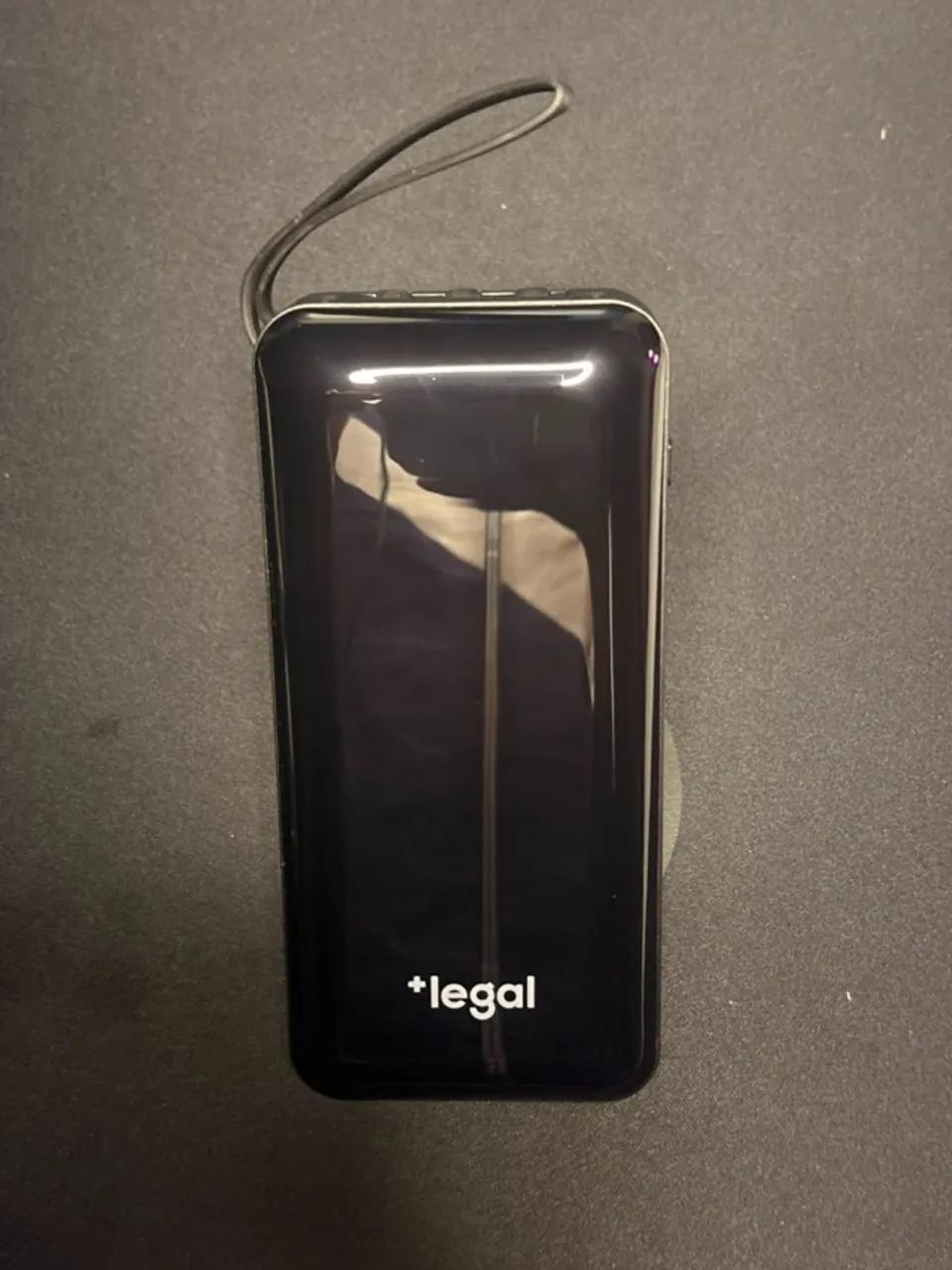 Power Bank 20.000mAh com Lanterna e Cabos Integrados - Foto 2