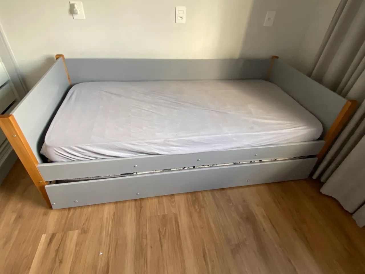 Cama solteiro com auxiliar  - Foto 3
