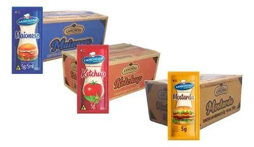 Fardo de molhos: ketchup, maionese e mostarda  - Foto 2