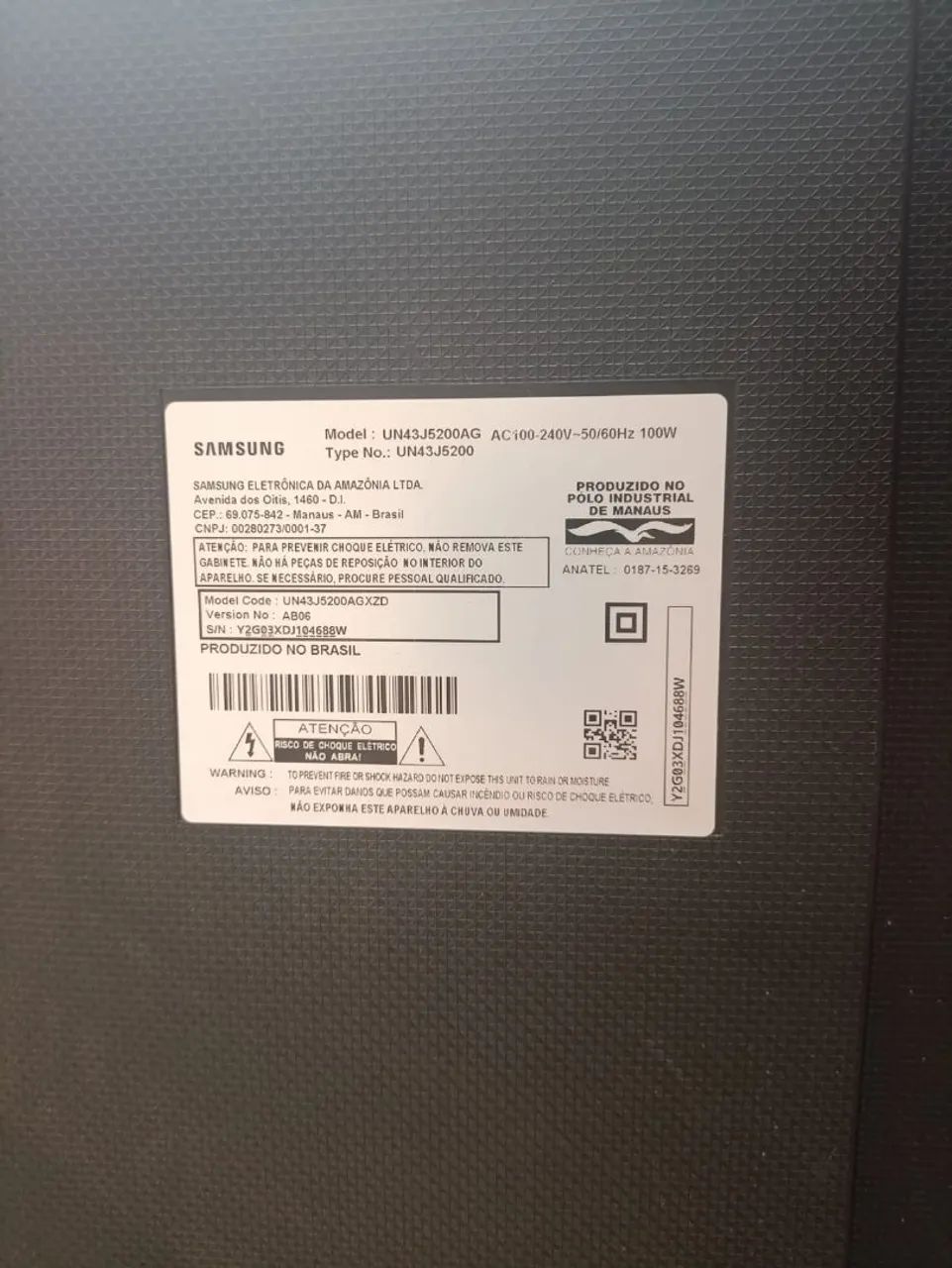 Tv 43 polegadas 