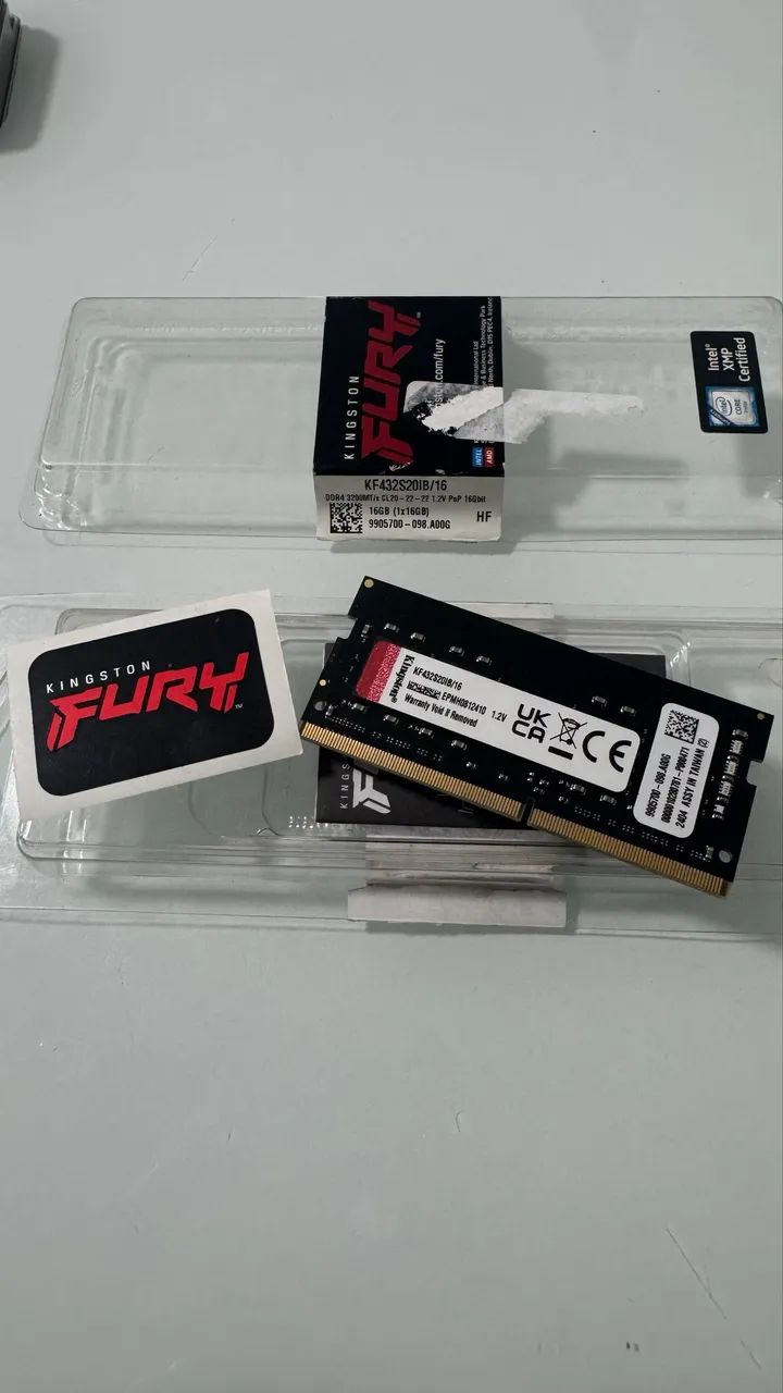Memória 16GB - 3200mhz - Notebook
