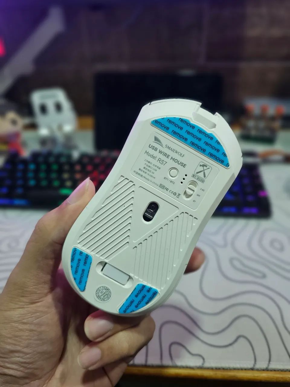 Mouse Gamer Smailwolf RS7 - Foto 3