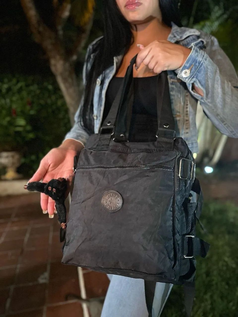 Mochila e bolsa multifuncional Estilo Kipling - Foto 5