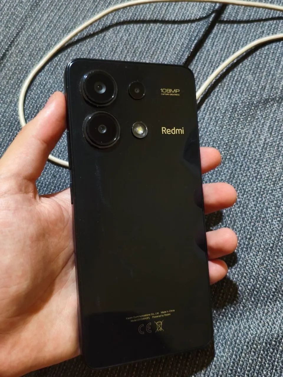 Redmi note 13 4g + caixa+ carregador - Foto 4