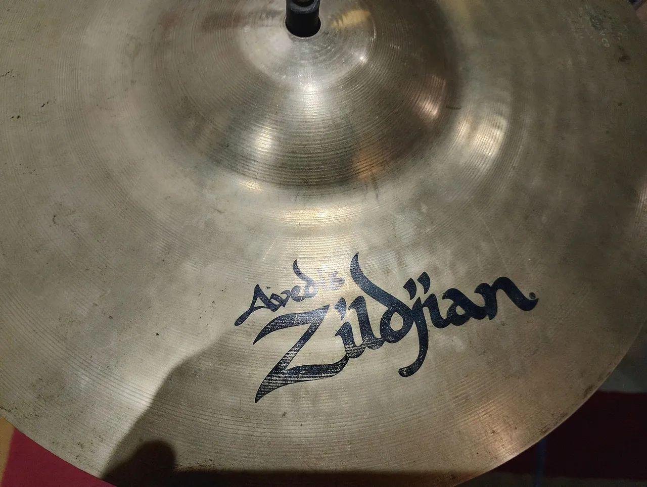 Hi Hat Zildjian A Custom 13 polegadas  - Foto 4