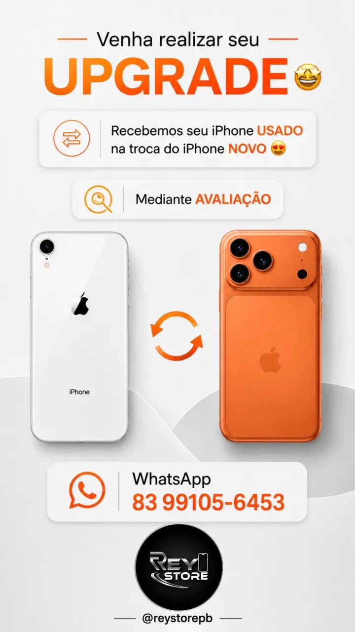 iPhone 17 Pro Max LACRADO (Recebo seu iPhone como entrada) 
