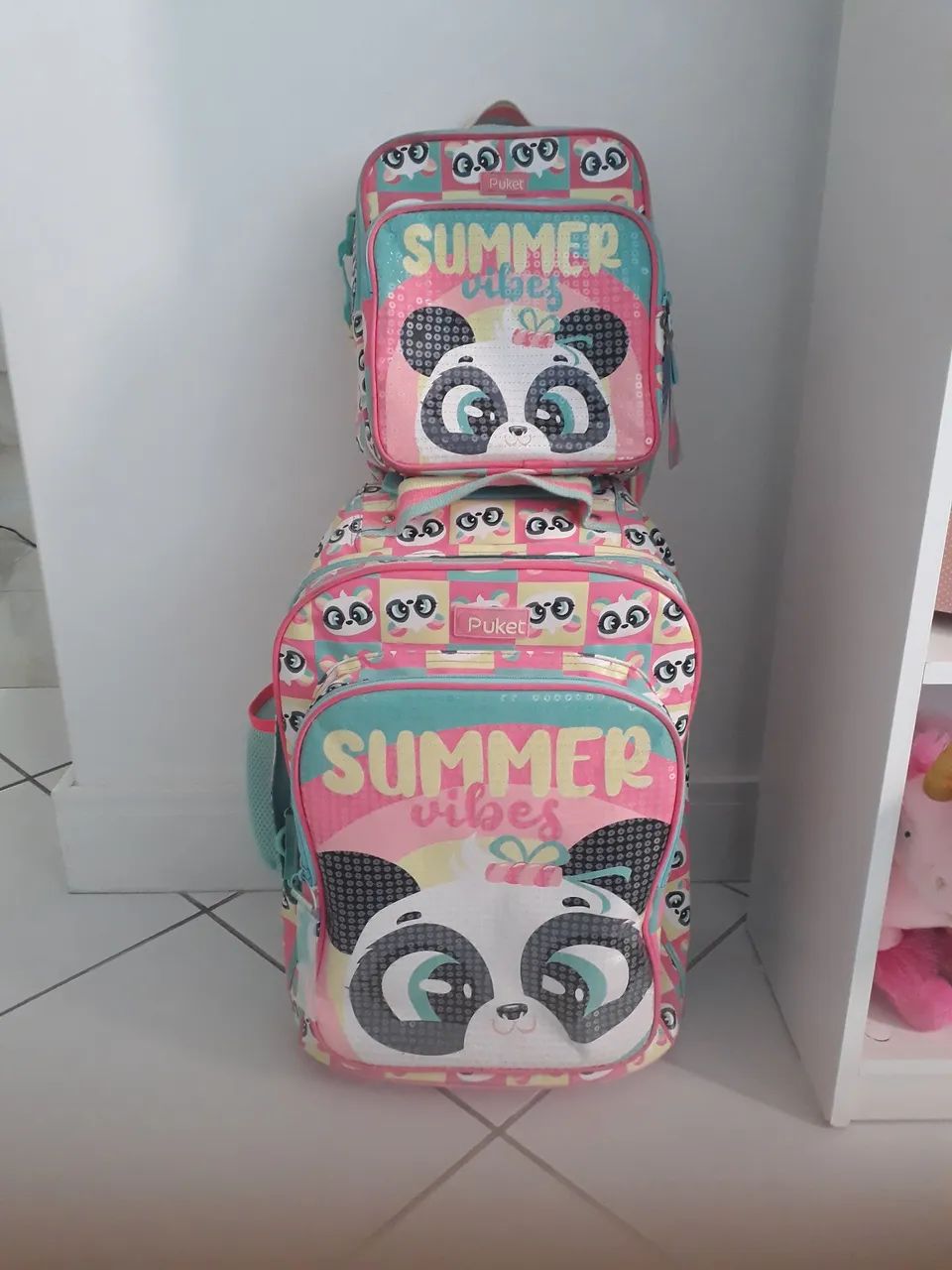 Mochila e lancheira escolar - Foto 3