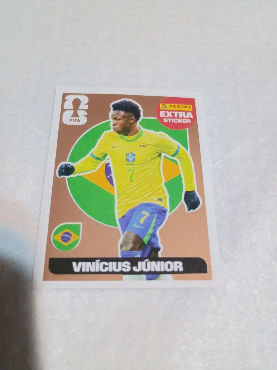 Figurinhas Legends Bronze Vinícius Junior e Erling Haaland. - Foto 2