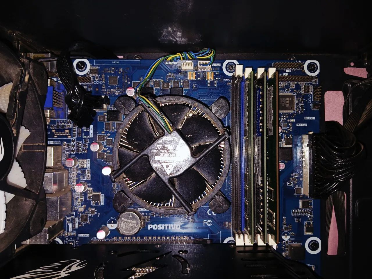 Vendo ou Troco Placa-mãe, Processador e Cooler - Foto 2