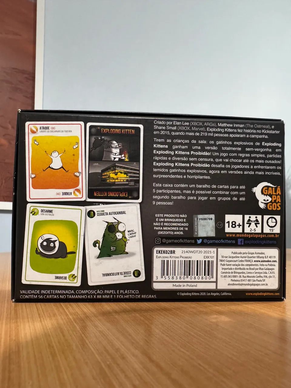 Exploding Kittens Proibidão - Foto 2