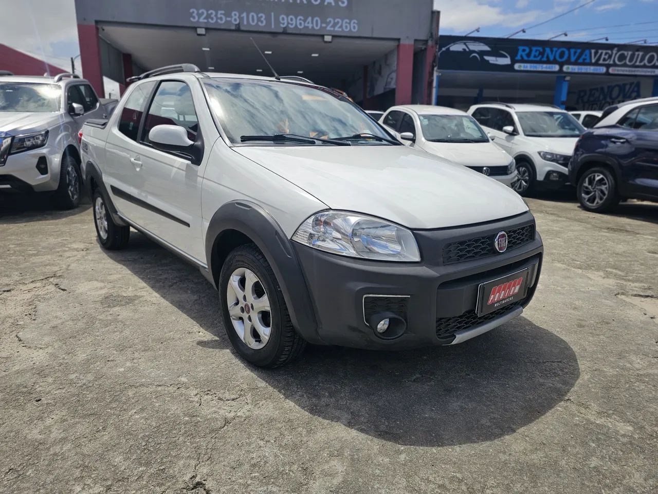Fiat Strada Working Hard 1.4 Fire Flex 8V CD 2018 - Foto 2
