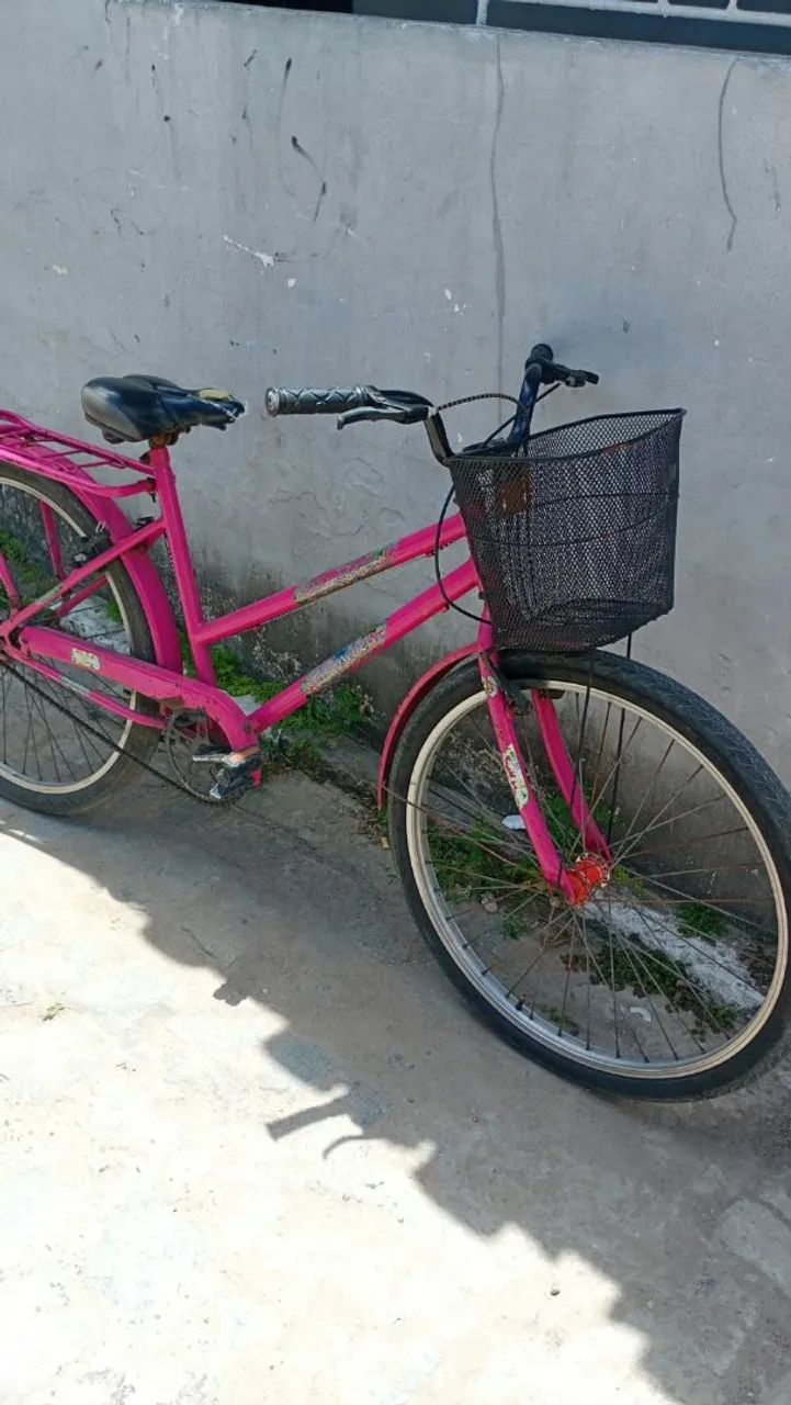 Bicicleta rosa 