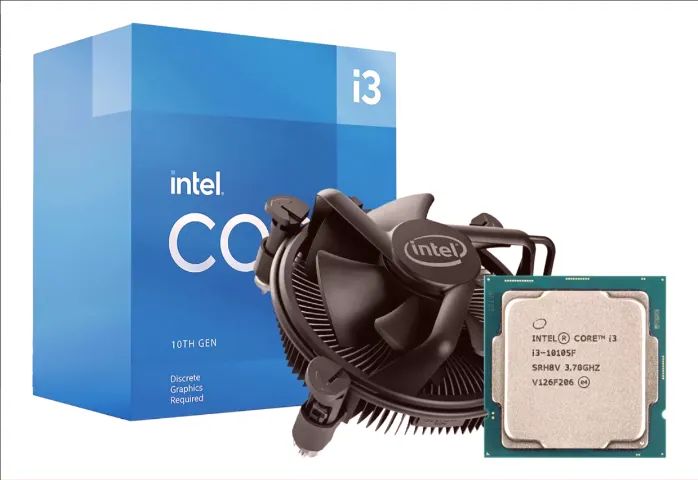 Processador Intel Core i3 10105F 3.70GHz LGA 1200