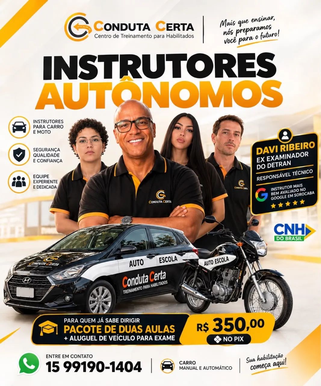     Instrutor de Trânsito Autônomo | 1ª CNH em Sorocaba - Foto 4