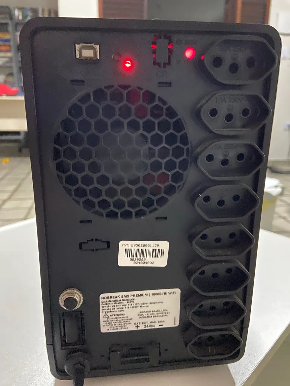Nobreak SMS Premium 1800VA Bivolt - Foto 5