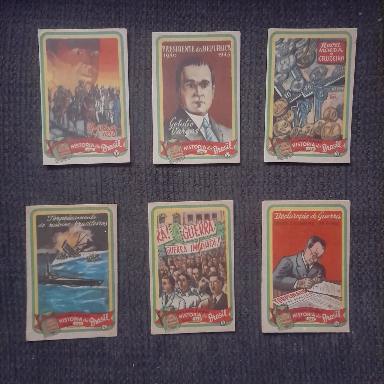 Estampas eucalol série completa HISTÓRIA DO BRASIL  - Foto 3