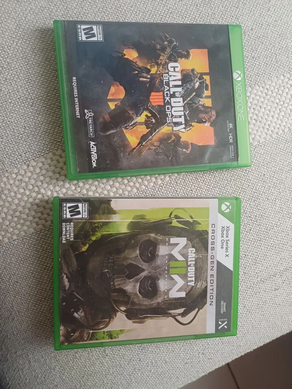Dois COD pra Xbox one