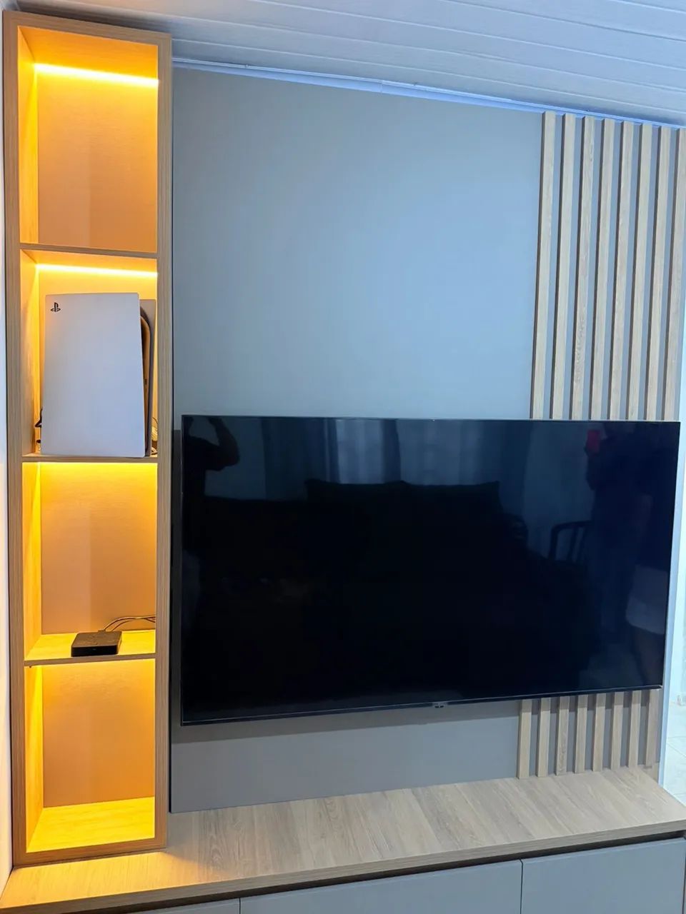 Painel ripado Mdf