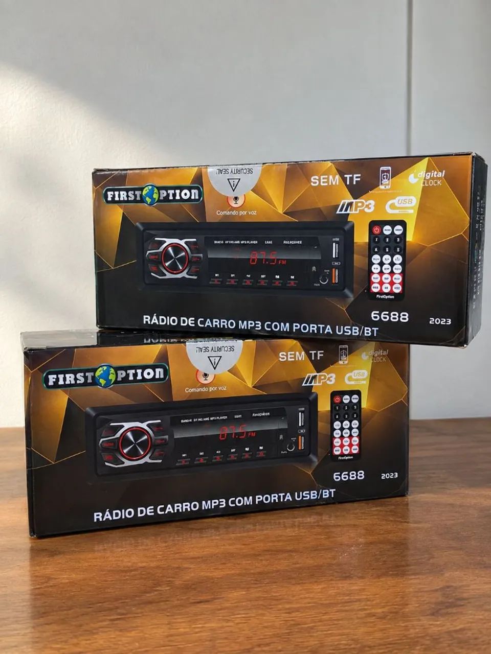 Radio Automotivo com Bluetooth, USB, AUX e rádio FM. - Foto 2