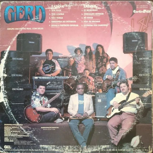 Lp Disco De Vinil Gospel Evangélico Gerd - Ser Feliz - Foto 2