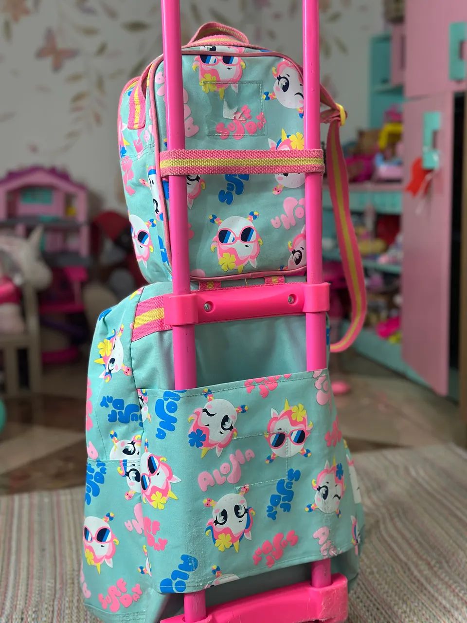 Mochila + lancheira punket - Foto 4