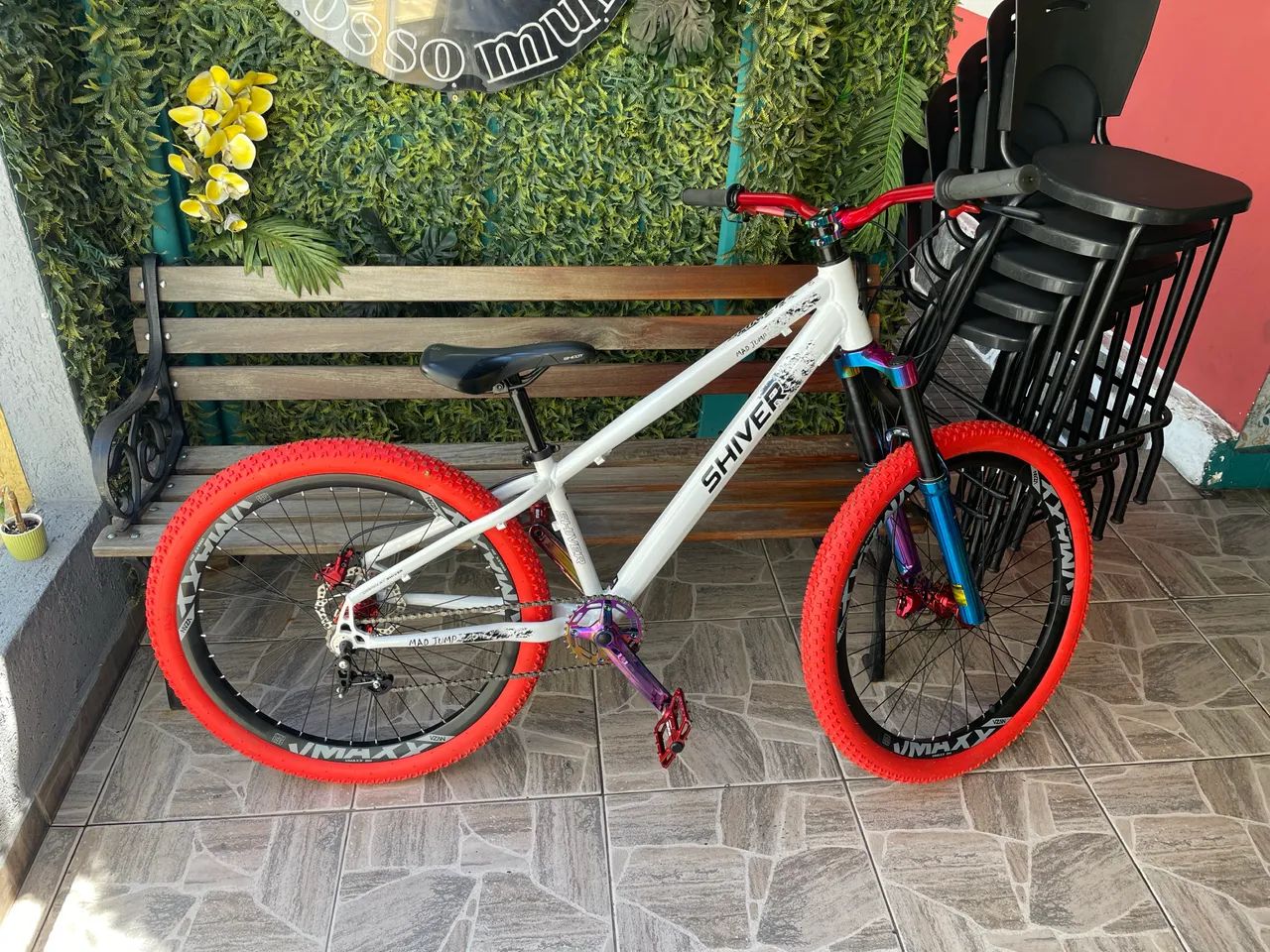Bike shiver montada pra dar grau  - Foto 3